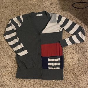 Color Block Cardigan